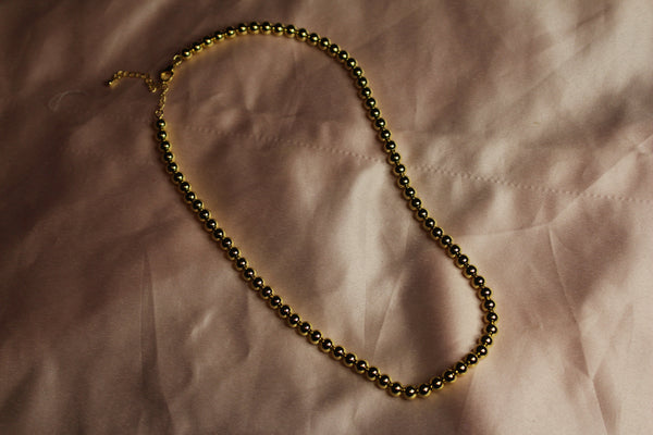 Tennis Beaded Necklace