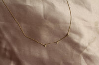 3 diamond necklace