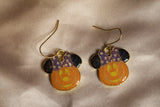 Pumpkin earrings