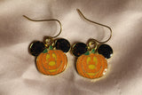 Pumpkin earrings