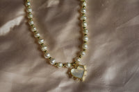 Pearl Heart Necklace