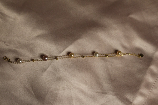 Pearl 14k gold Bracelet