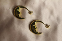 Moon Earring hoops