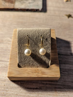 Pearl earrings