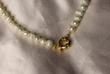 Round Front Pearl necklace